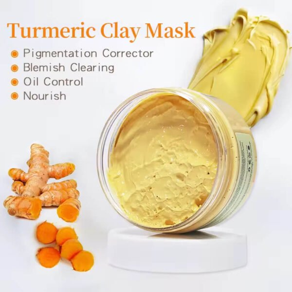 Radiant Glow Turmeric Face Mask – Brightening & Anti-Inflammatory Skin care - 图片 3