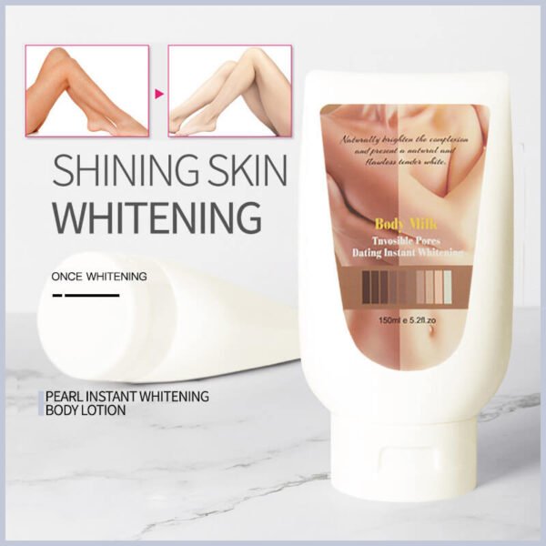instant whitening body lotion