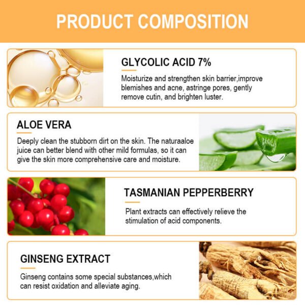 Fruit acid toner
