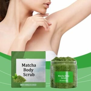 matcha green tea body scrub