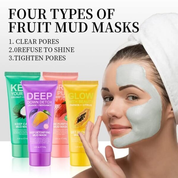 brightening mud mask