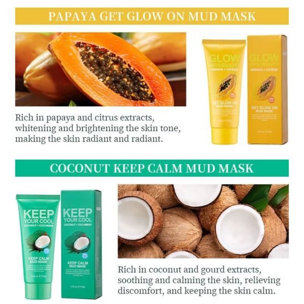 brightening mud mask