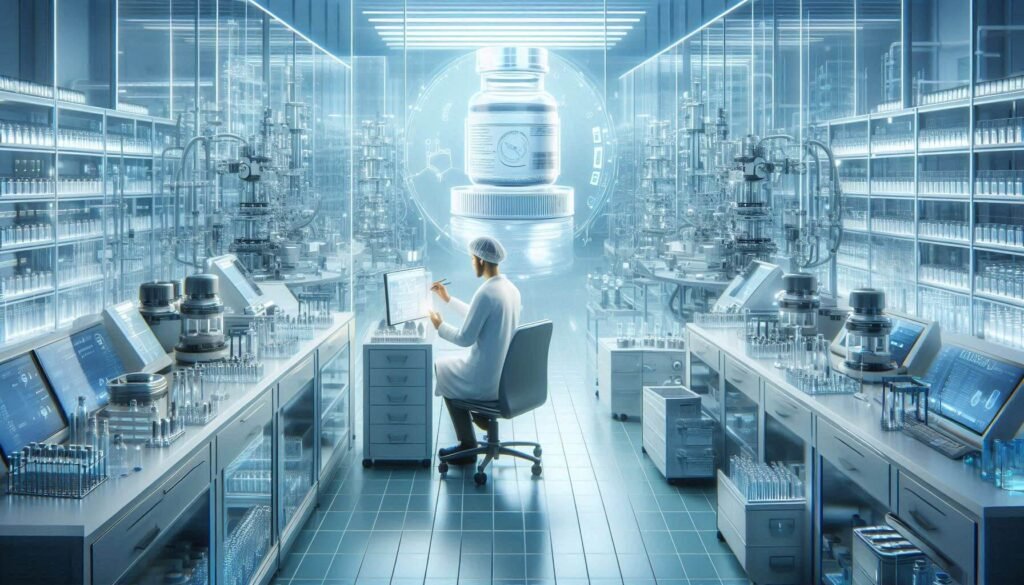 It embodies modern factory and laboratory formulation scenarios and enhances professional credibility.